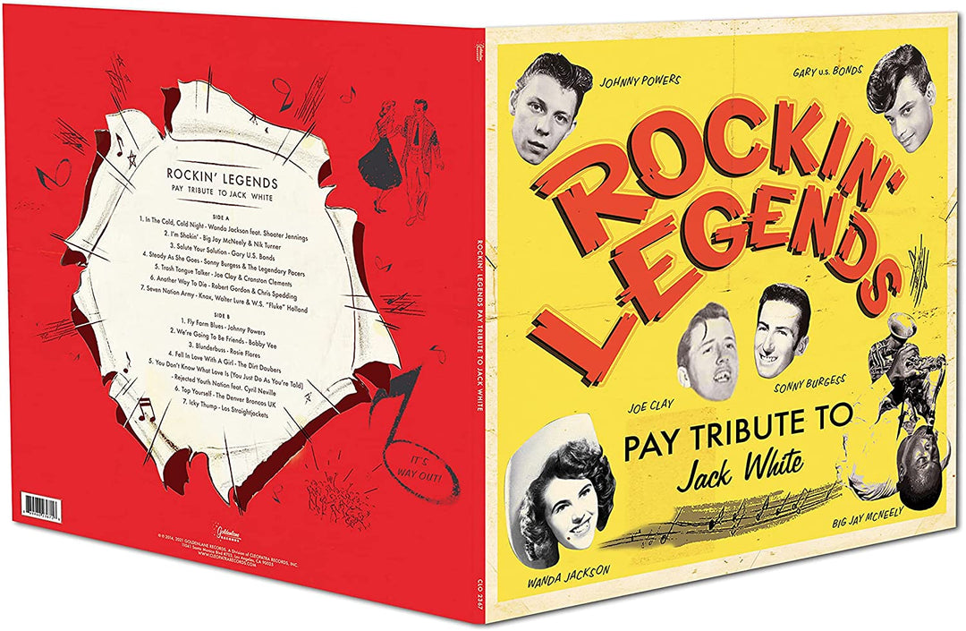 Rockin’ Legends Pay Tribute To Jack White [VINYL]
