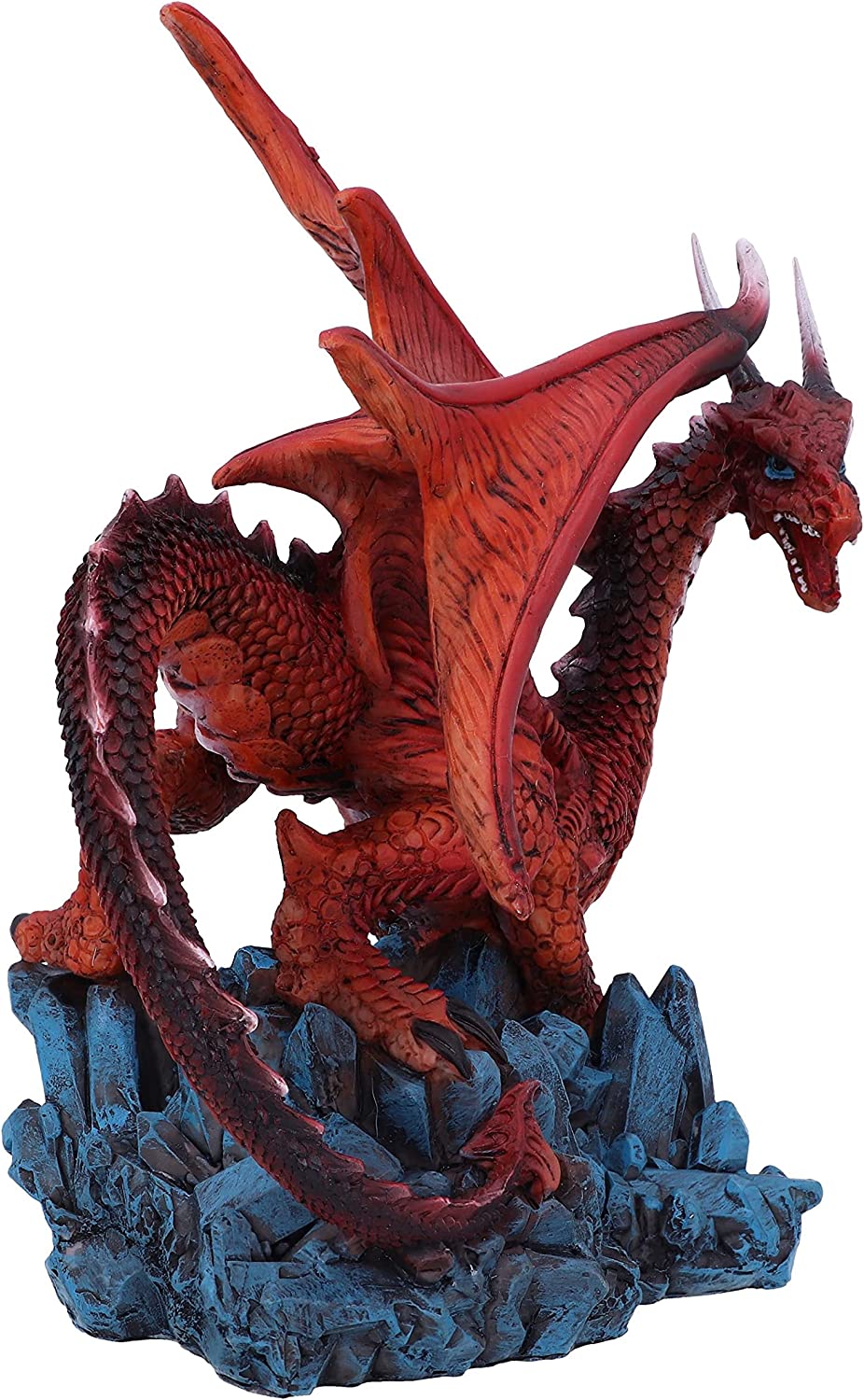 Nemesis Now Crimson Guard Dragon Figurine 16.5cm, Red, U5543T1