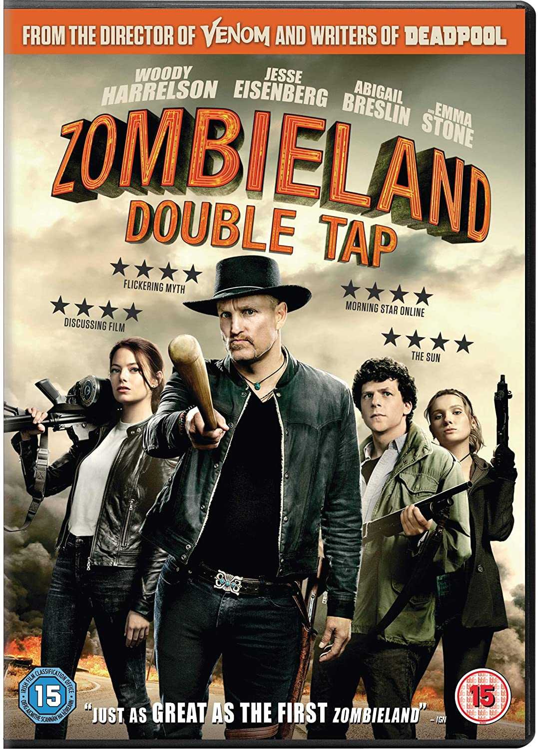 Zombieland: Double Tap [2019] – Horror/Action [DVD]