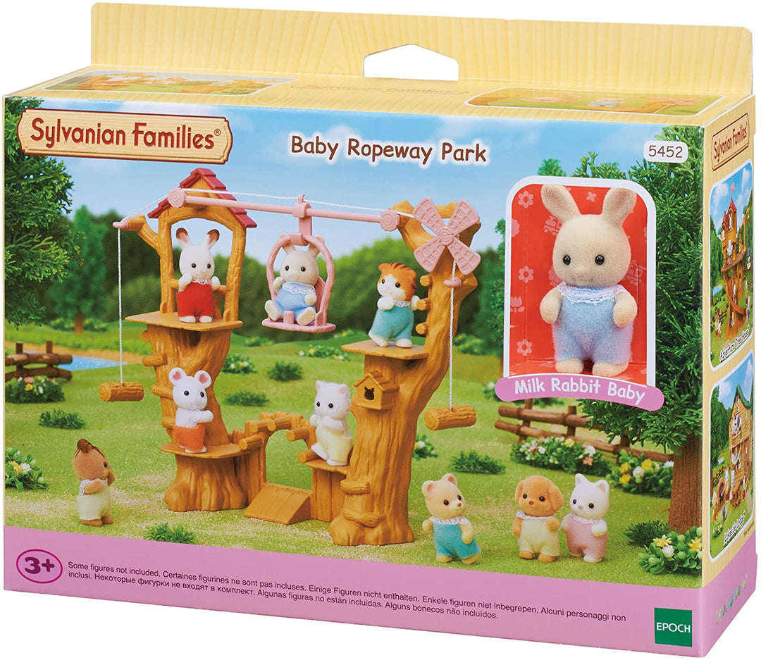 Sylvanian Families 5452 Baby Ropeway Park Playset