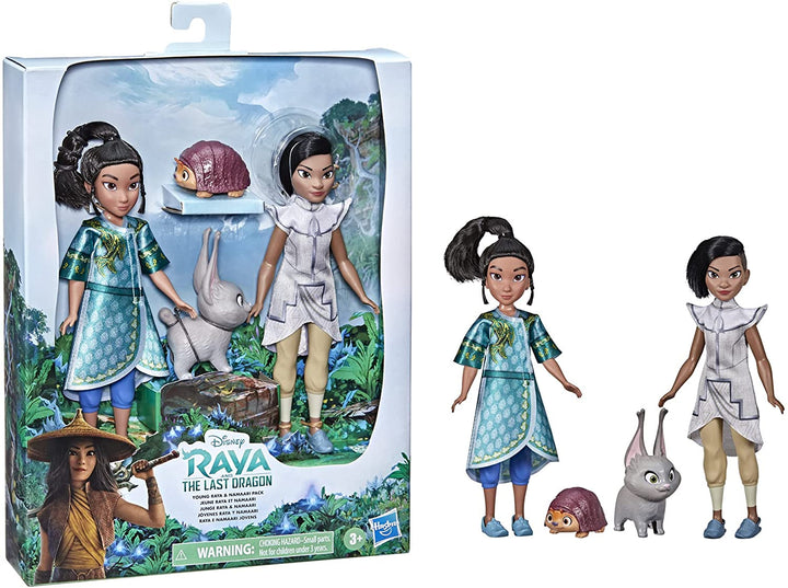 Disneys Raya und der letzte Drache Young Raya und Namaari Modepuppen 2er-Pack, Modepuppenkleidung