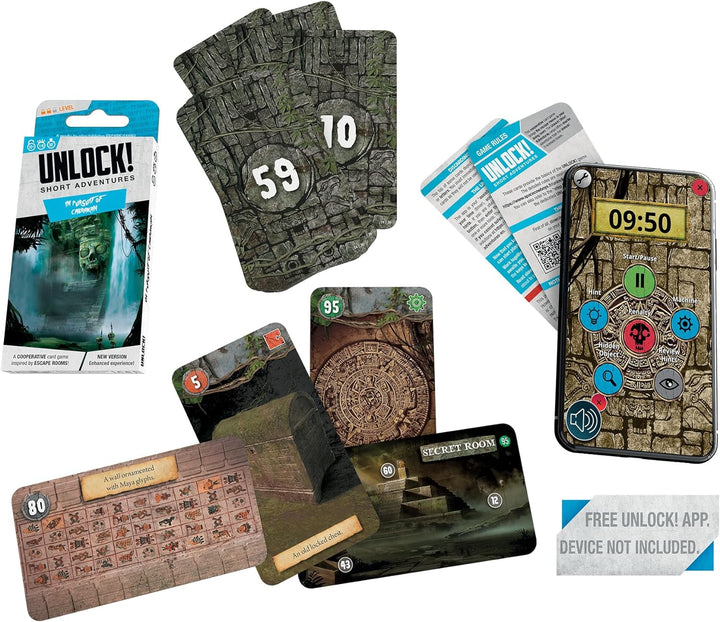 Space Cowboys Unlock! Short 6 - The Secrets of the Octopus - 1-6 Player Card Game (ASMSCUNLSH06EN)