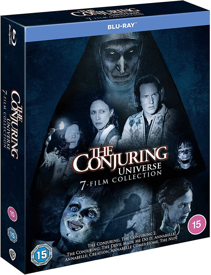 The Conjuring 7-Film Collection [2021] [Region Free] – Horror/Thriller [BLu-ray]