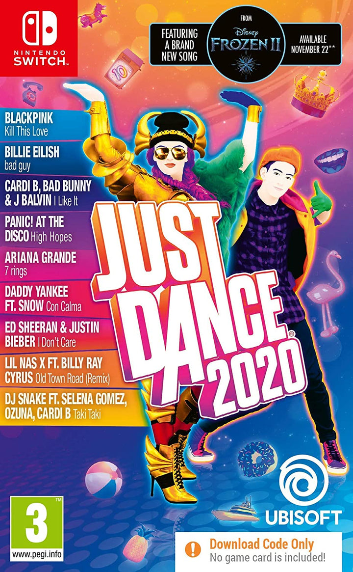 Just Dance 2020 (code in doos) (Nintendo Switch)