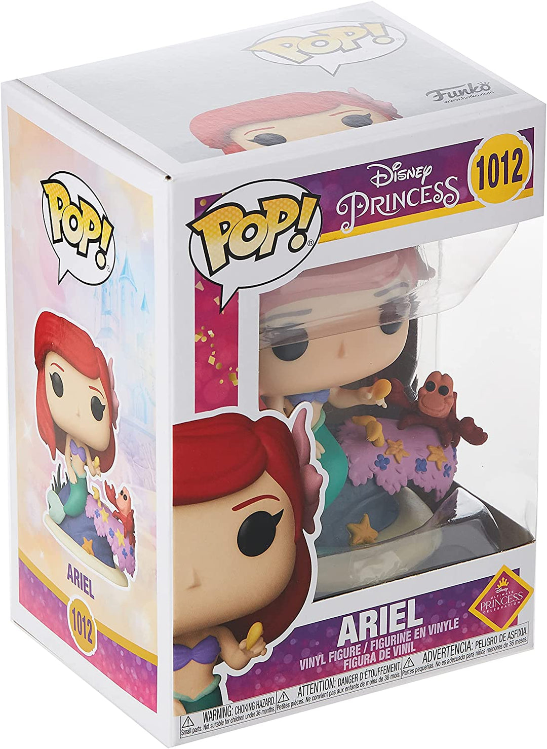 Disney: The Little Mermaid Ultimate Princess Ariel (w/ Sebastian) Funko 54742 Pop! Vinyl #1012