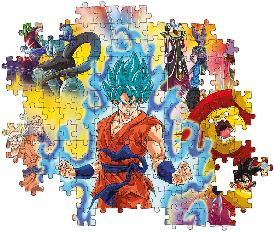 Clementoni 29761, Supercolor Collection Dragon Ball Super Puzzle para niños-180 piezas