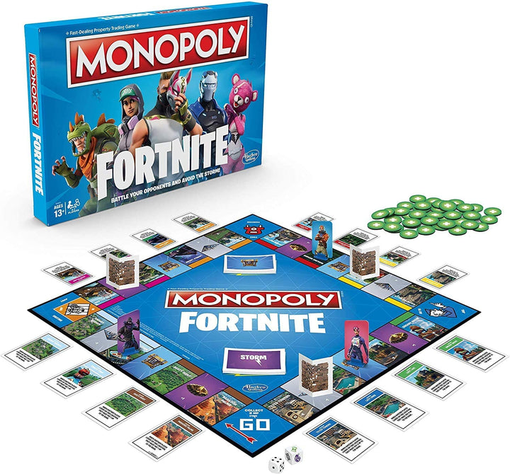 Monopoly Hasbro Gaming Fortnite Edition Board Game