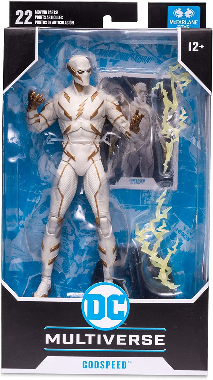 McFarlane TM15246 DC Multiverse 7 Zoll Sammelfigur | Godspeed, mehrfarbig