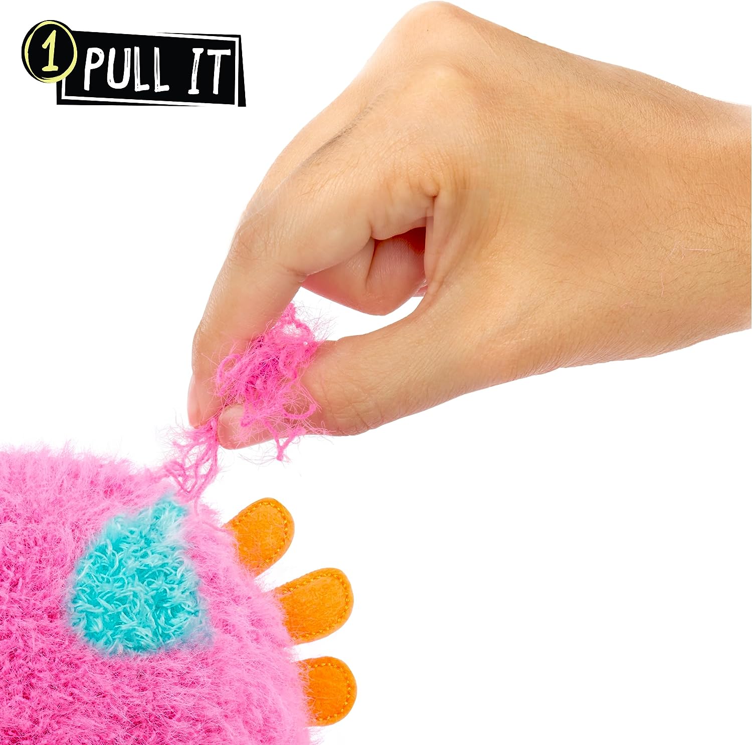 Fluffie Stuffiez Small Collectible Axolotl Plush - 3 Ways to Play for Kids 4+ 4