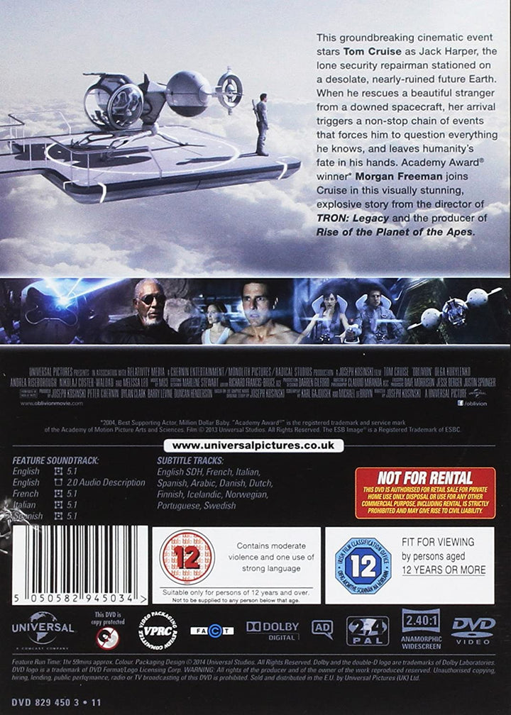 Oblivion [DVD] [2013]