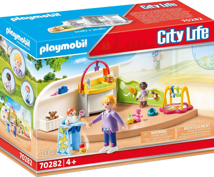 Playmobil 70282 City Life Chambre pour tout-petits pour les enfants à partir de 4 ans