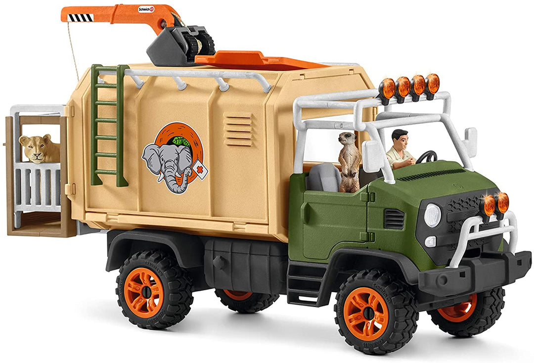 Schleich 42475 Animal Rescue Grand Camion Wild Life