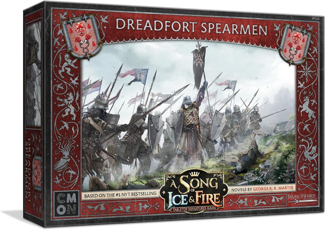 A Song of Ice and Fire Tabletop Miniatures Game Dreadfort Spearmen Unit Box