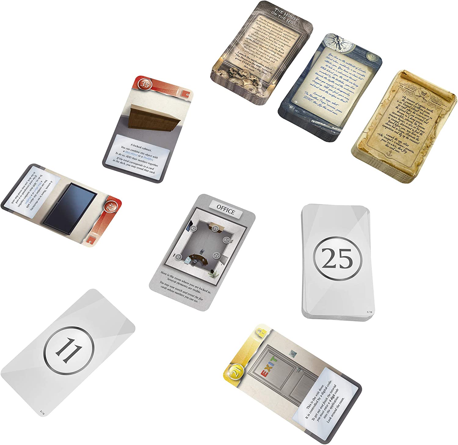 Asmodee Unlock 2 Mystery Adventures Card Game, English 3