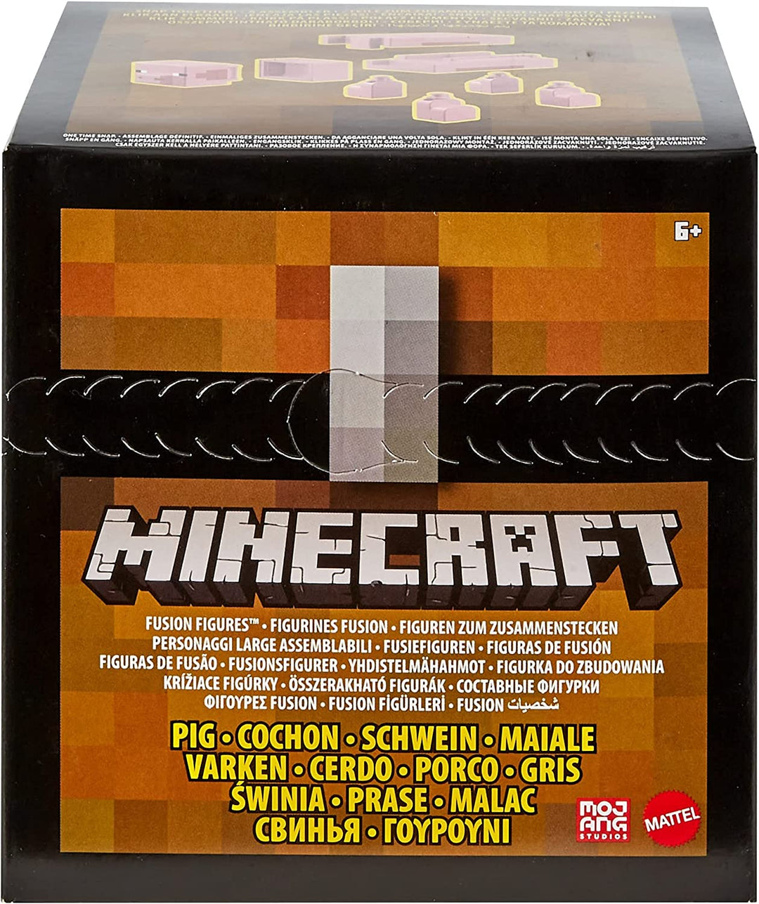 Minecraft Fusion-Figuren: Bastel-ein-Figuren-Set, baue deine eigenen Minecraft-Charaktere zum Spielen, Tauschen und Sammeln, Spielzeug für Kinder ab 6 Jahren