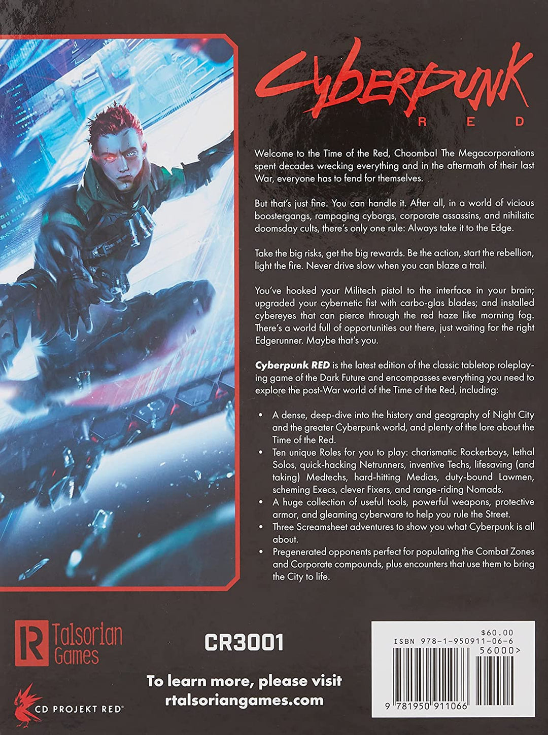 Cyberpunk Red RPG-Kernregelwerk