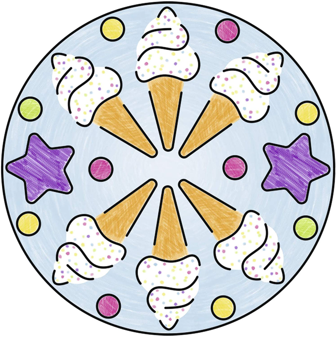 Ravensburger 29703 0 Mandala Designer Unicorn, Yellow