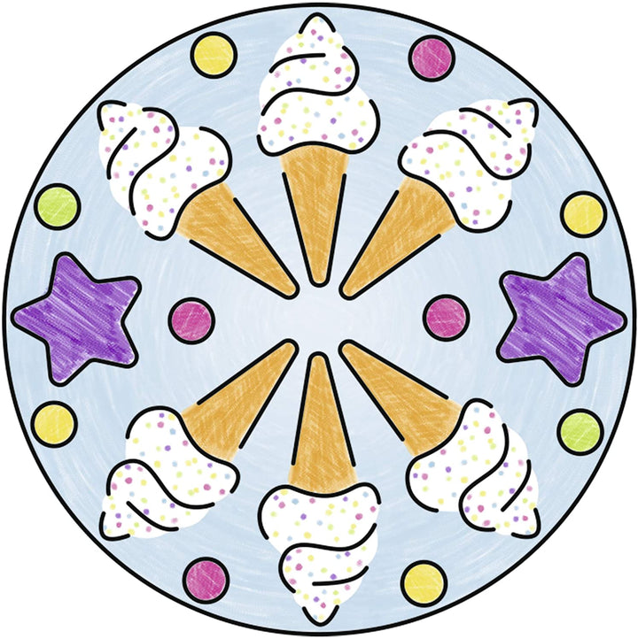 Ravensburger 29703 0 Mandala Designer Unicorn, Yellow