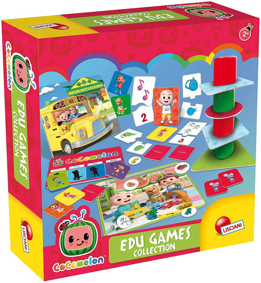 Liscianigiochi 90914 Cocomelon Collection Educational Games Baby, Multi-Coloured