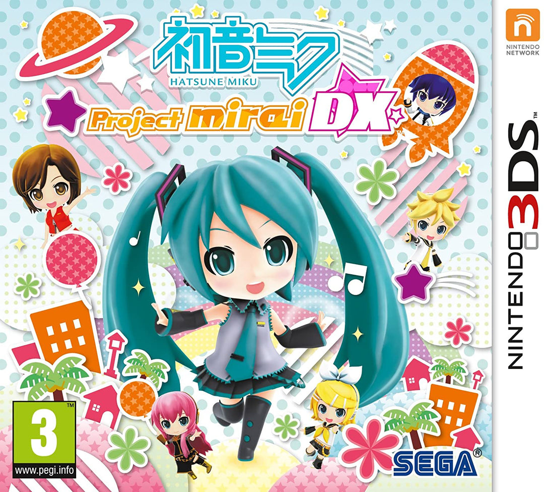 Hatsune Miku Project Mirai DX 3DS Game