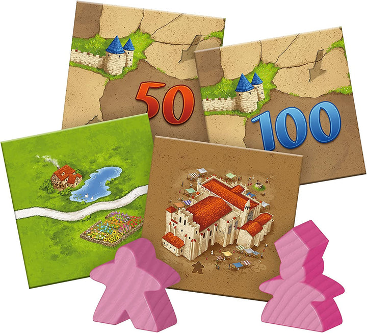 Carcassonne Inns &amp; Cathedrals Brettspiel-Erweiterung 1