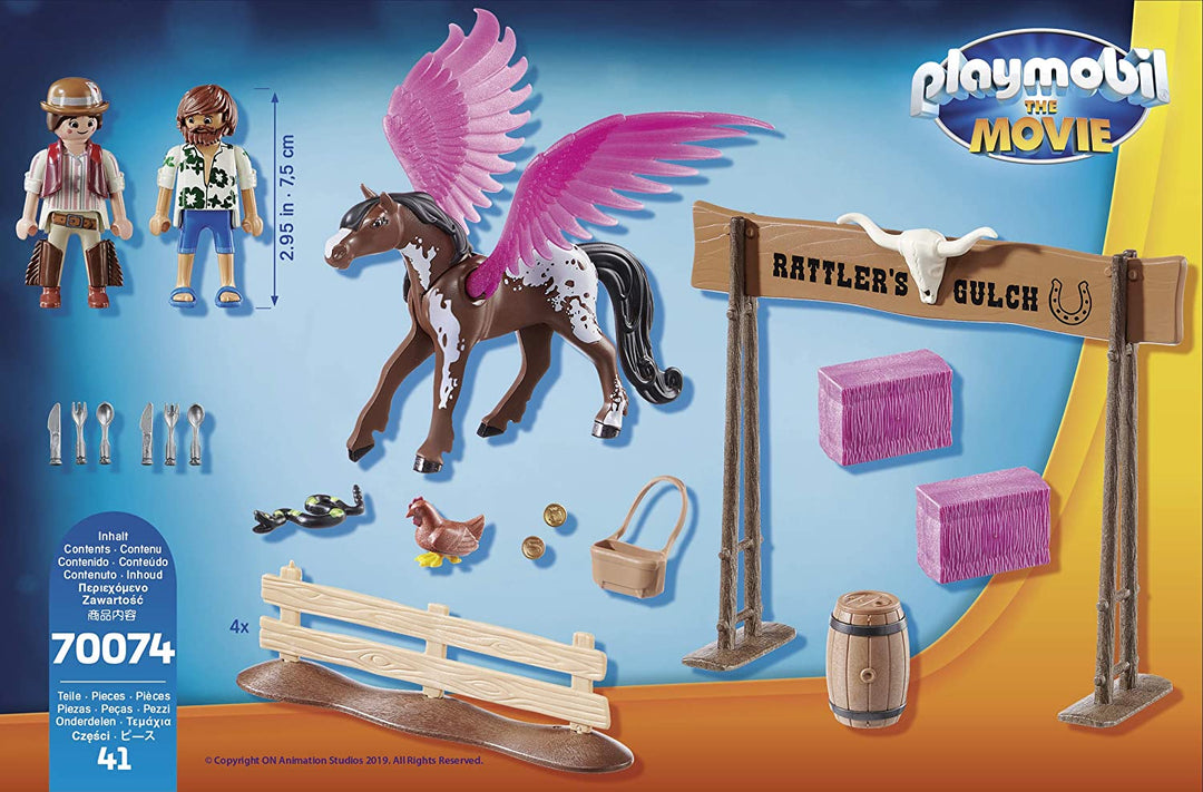 Playmobil De film 70074 Marla en Del met vliegend paard
