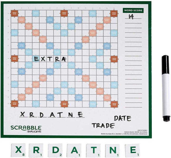 Mattel Games Scrabble Dupliquer