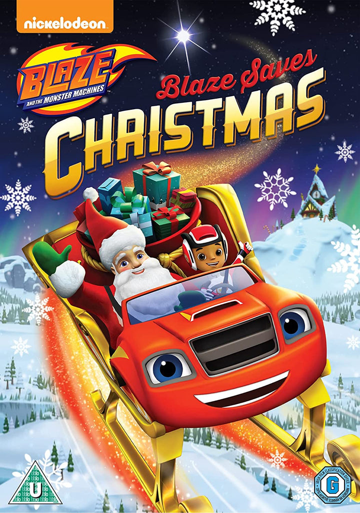 Blaze And The Monster Machines: Blaze Saves Christmas – [DVD]