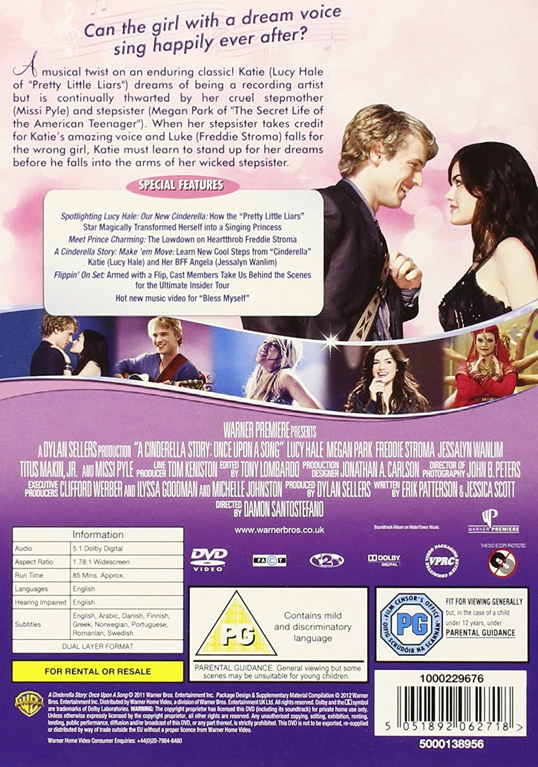 A Cinderella Story: Once Upon A Song [2011] [2012]