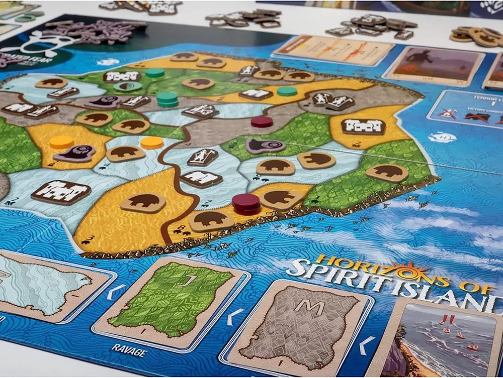 Игры маленький остров. Тропический остров настольная игра. Spirit Island Board game. Маленькие острова настольная игра. Spirit Island пазл.