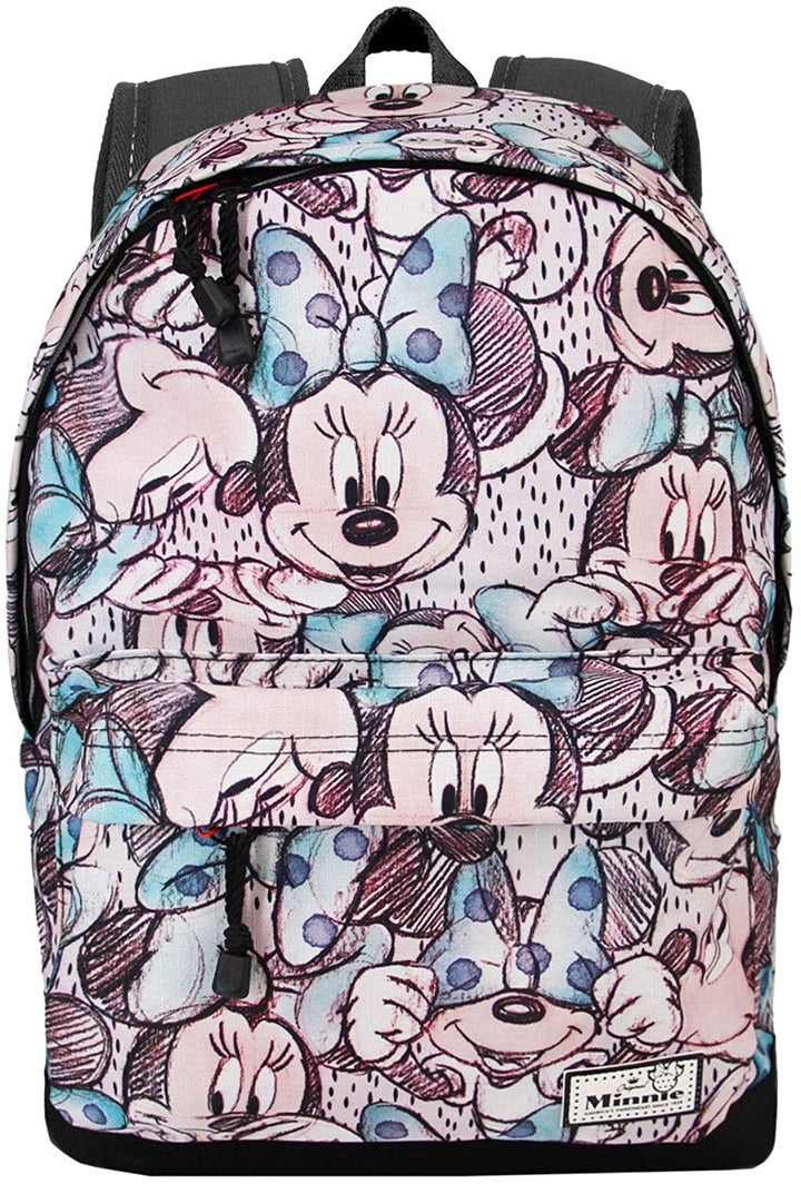 Karactermania Disney Classic Minnie Drawing-HS Rucksack, lässiger Tagesrucksack, 44 cm, 2