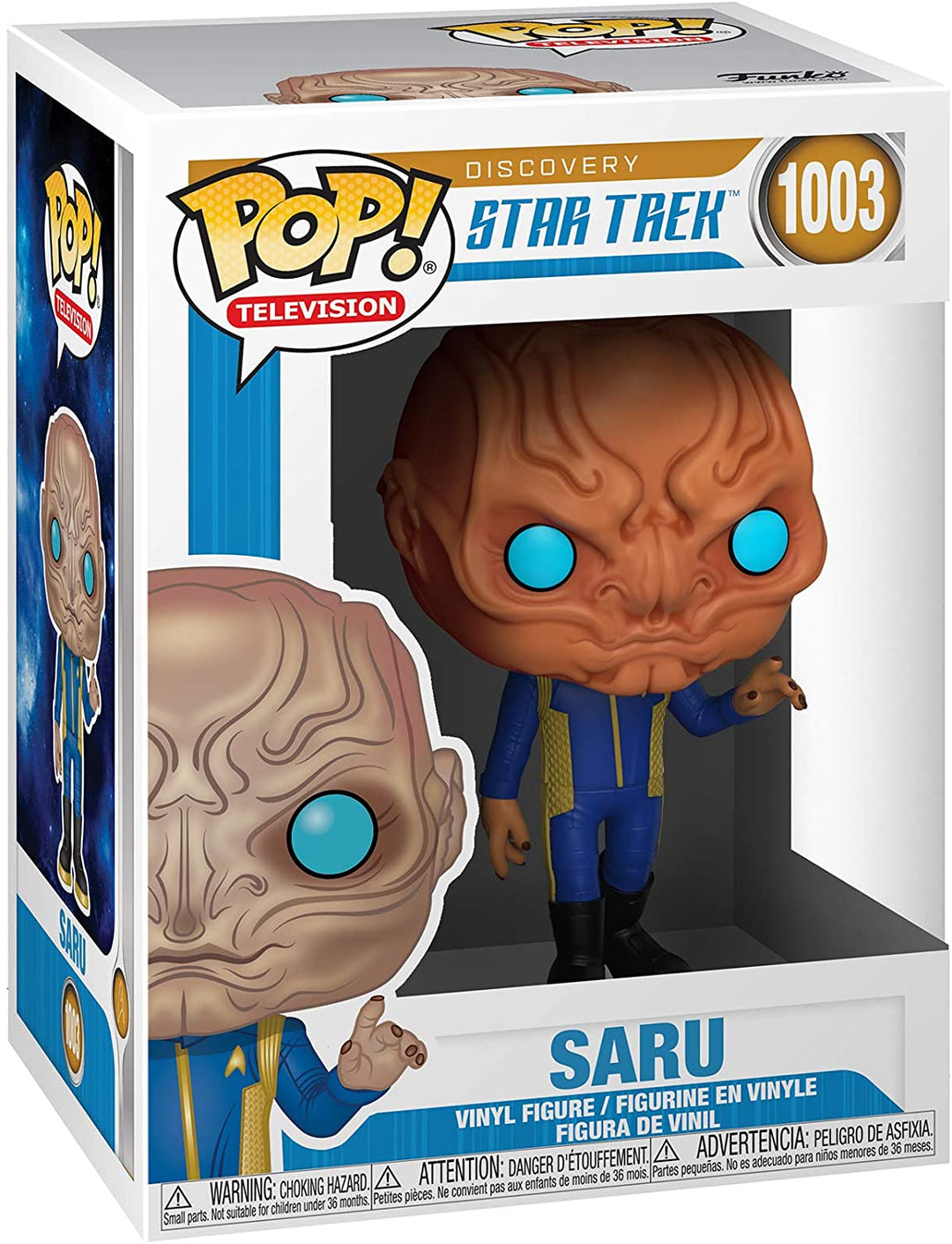 Discovery Star Trek Saru Funko 47744 Pop! Vinile #1003