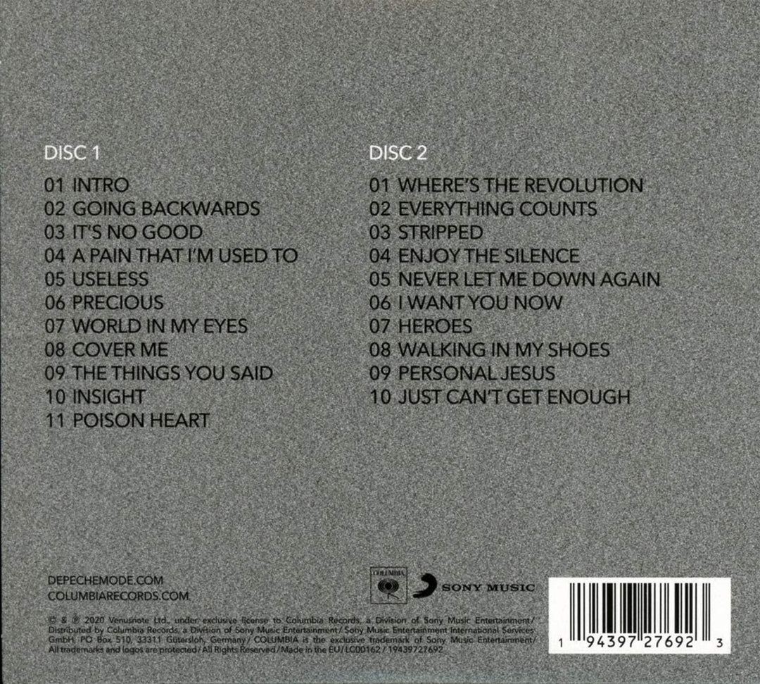 Live Spirits Soundtrack – Depeche Mode [Audio CD]