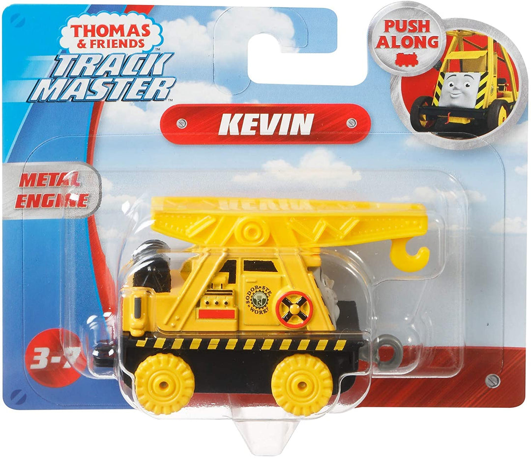 Thomas &amp; Friends Kevin FXX07 Thomas de Stoomlocomotief &amp; Vrienden Trackmaster Duw langs Diecast Train Engine