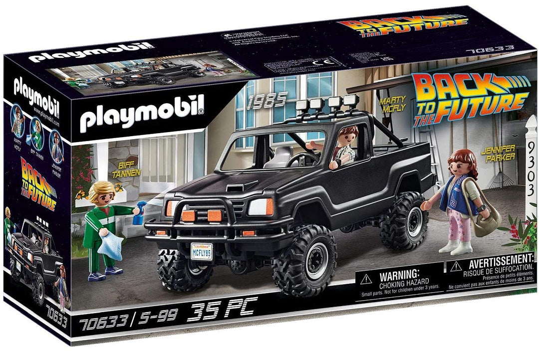 Playmobil Ritorno al Futuro 70633 Pick-up di Marty, per bambini dai 5 anni in su