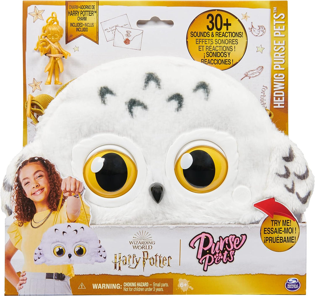 Geldbörse Pets Wizarding World Harry Potter, Hedwig Interaktives Haustierspielzeug und Schulter