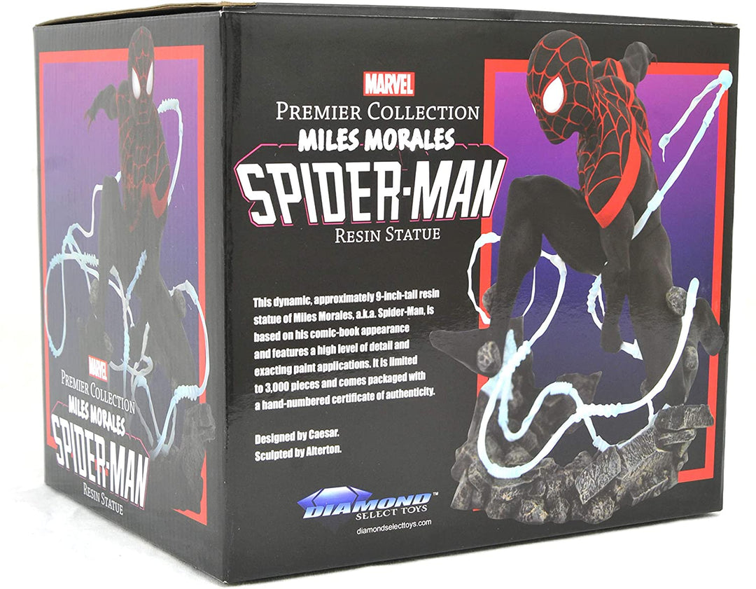DIAMOND SELECT TOYS OCT192545 Marvel Premier Collection: Miles Morales Spider-Ma