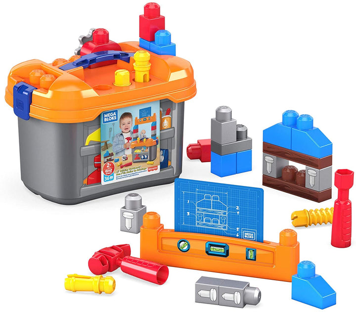 Mega Bloks Lil&#39; Bouwwerkbank