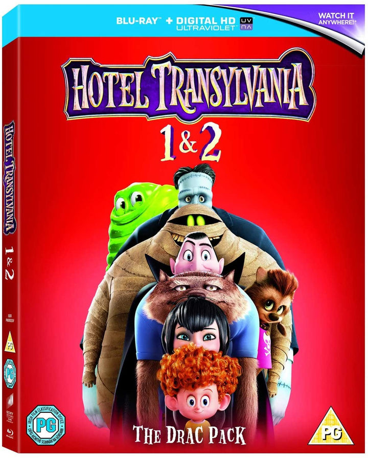 Hotel Transylvania 1-2 (2012, 2015) - Blu-ray [Blu-ray]