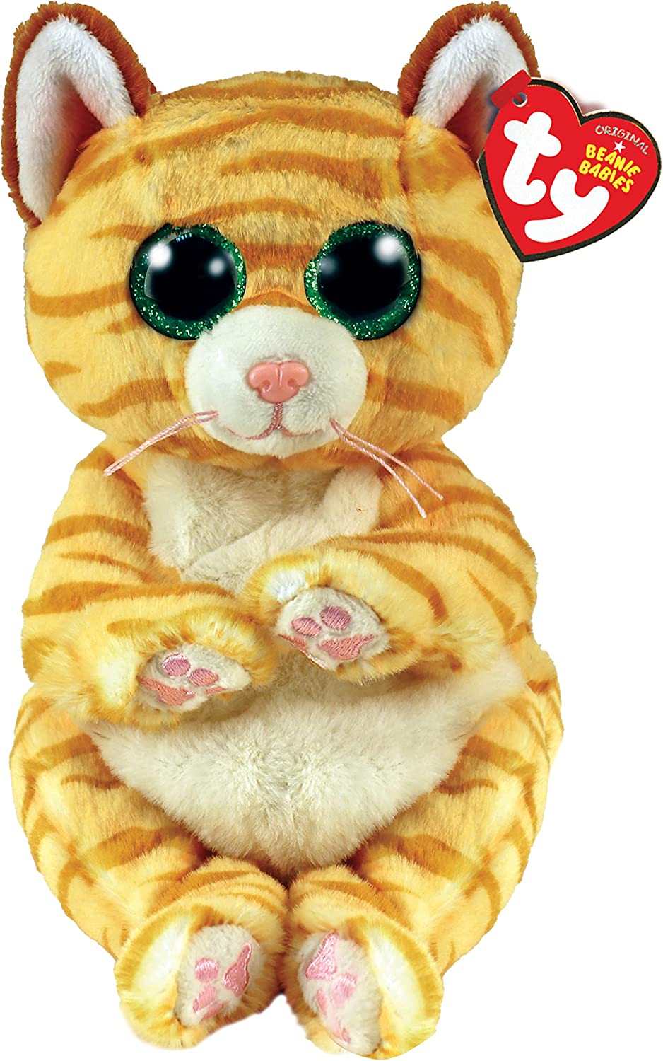TY - Beanie Baby Stripey Cat Mango - 15 CM