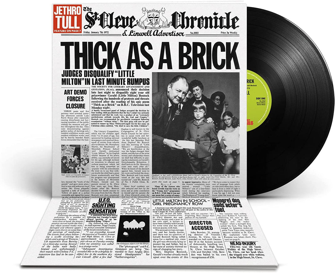 Jethro Tull - Thick As A Brick - 50th Anniversary Edition [Vinyl]
