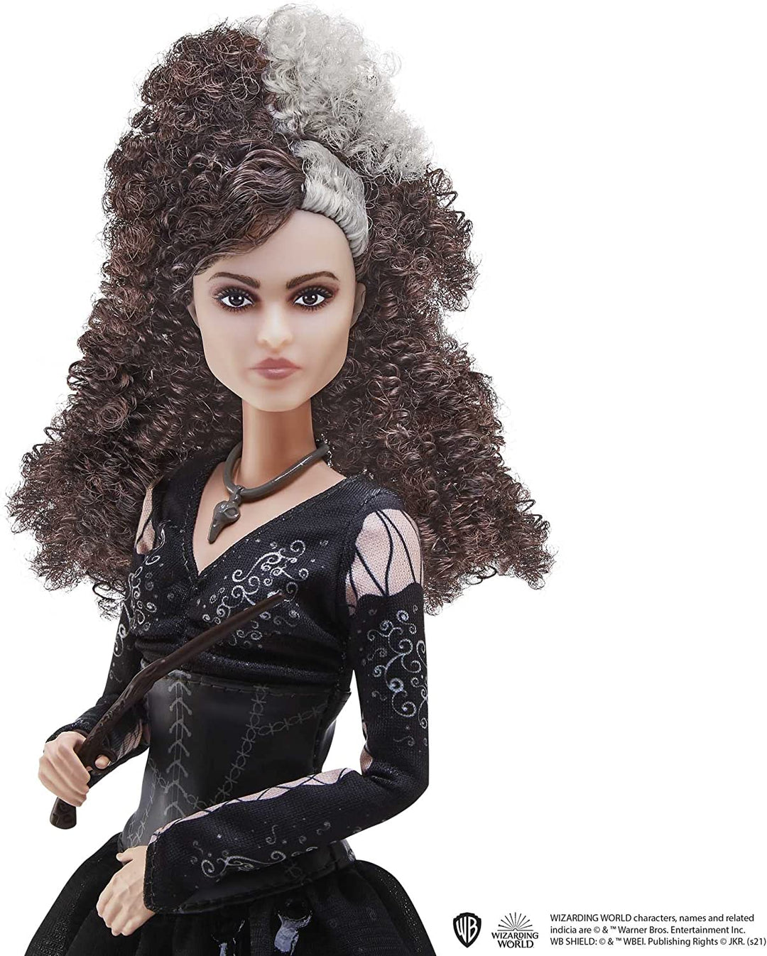 Harry Potter Bellatrix Lestrange Puppe – Sammlerpuppe mit der Signatur des schwarzen Dr