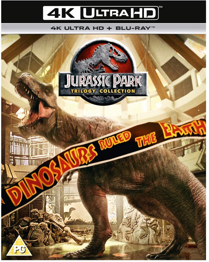 Jurassic Park Trilogy (4K UHD + BD) – Science-Fiction/Action [Blu-ray]
