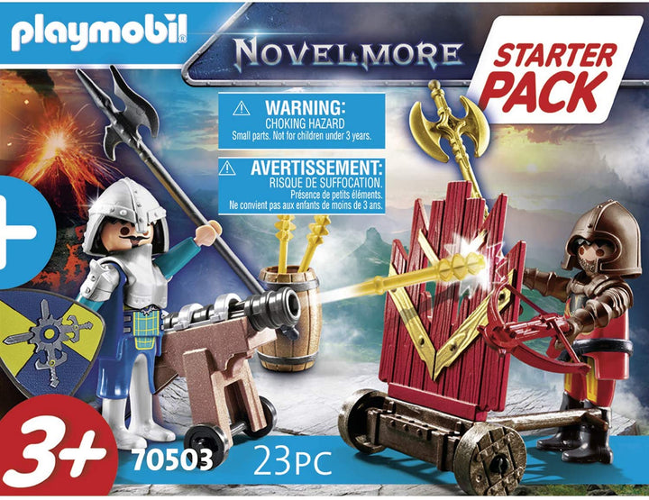 Playmobil 70503 Pacchetto iniziale Novelmore Knights&#39; Duel Small, per bambini dai 3 anni in su