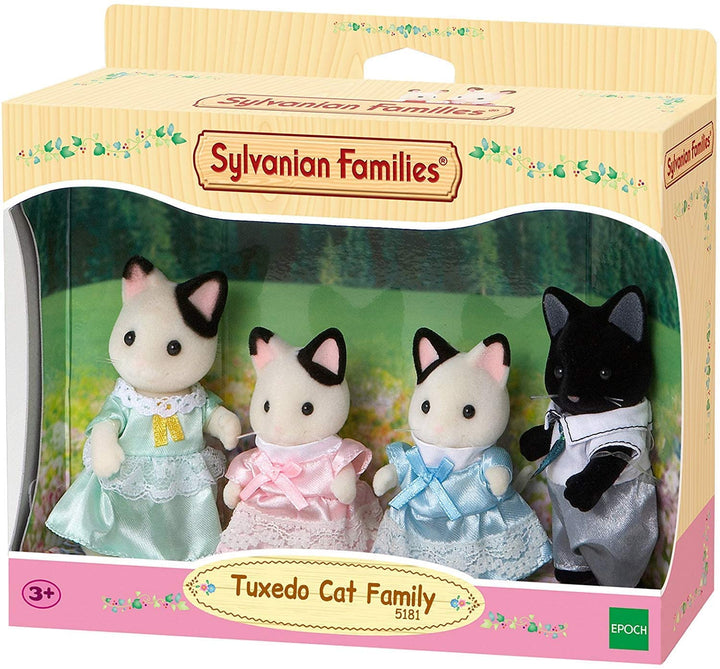 Sylvanian Families - Familia de gatos de esmoquin