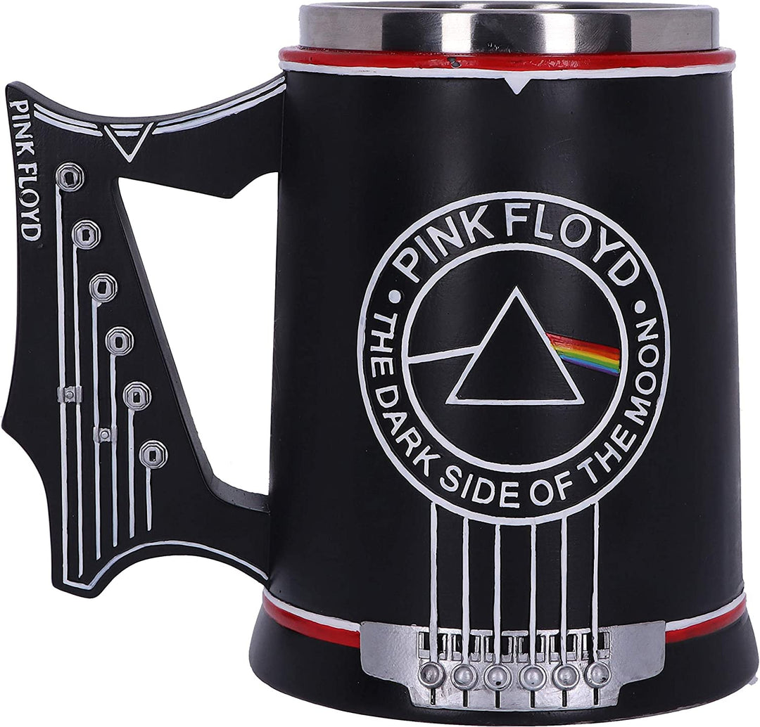 Nemesis Now B4888P9 Pink Floyd Darkside of The Moon Tour Tankard, Black, One Size