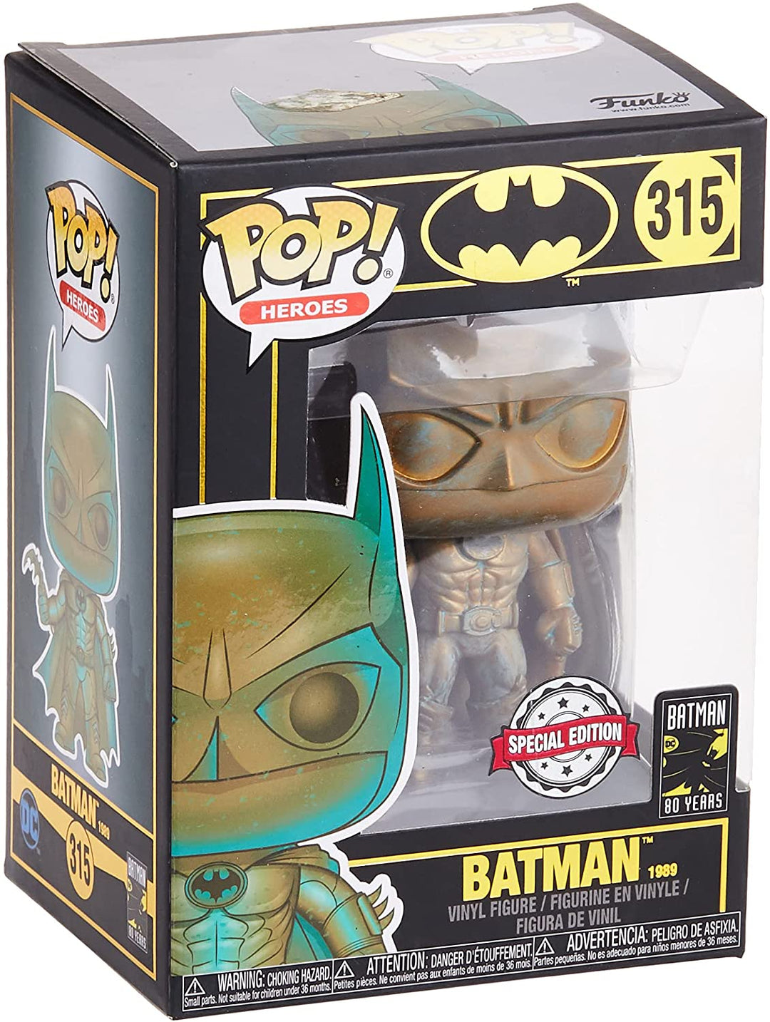 Batman 80 años Batman 1989 Excluir Funko 46378 Pop! Vinilo # 315
