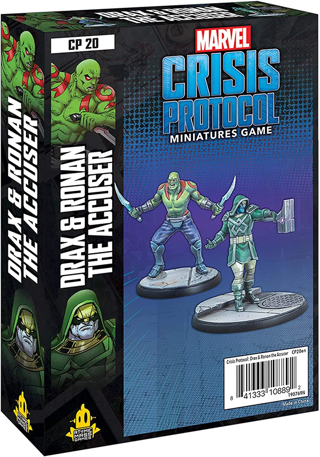 Atomare Massenspiele | Marvel Crisis Protocol: Charakterpaket: Drax und Ronan der Ankläger