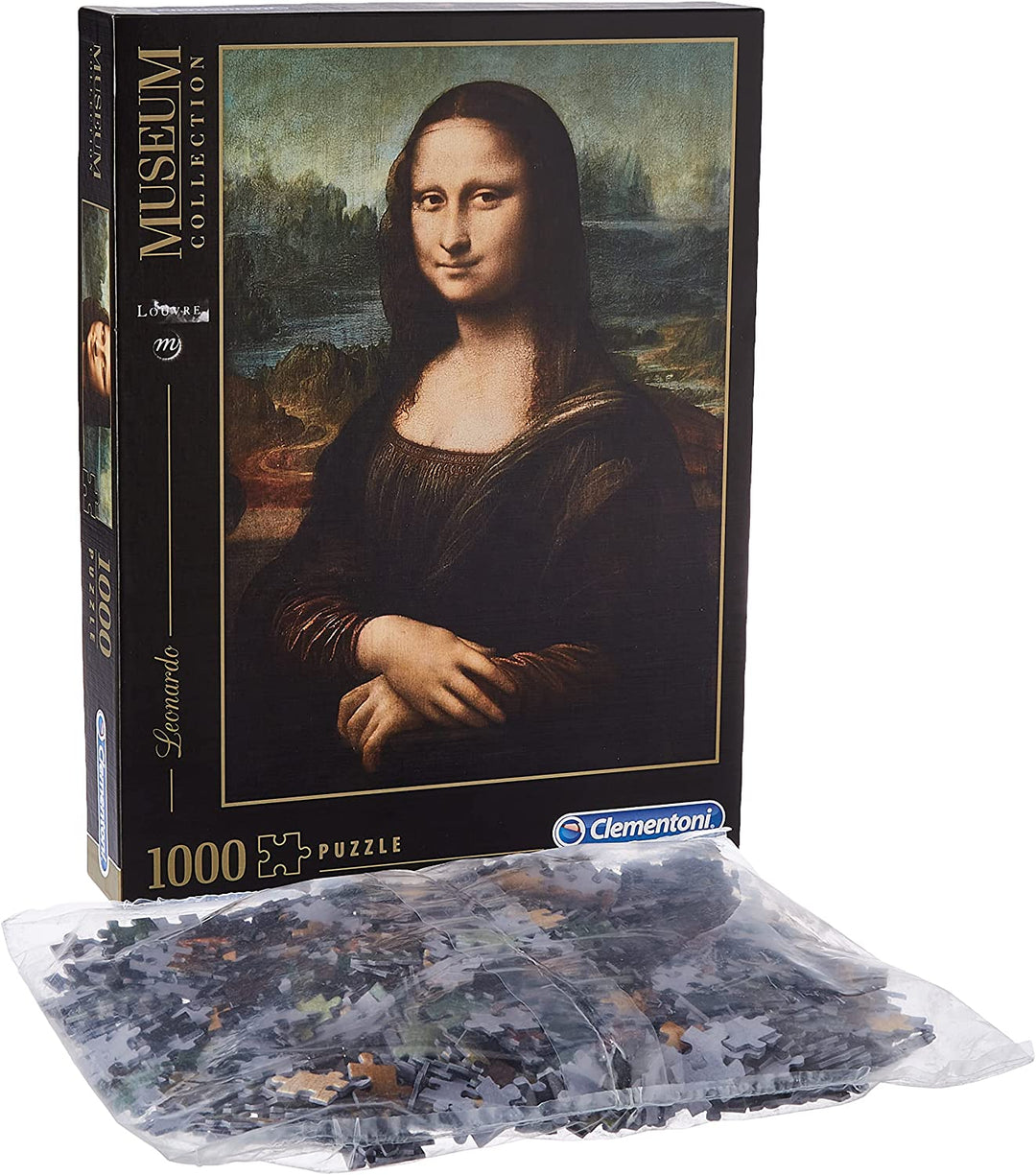 Clementoni Puzzle &quot;Leonardo Mona Lisa&quot; (1000 Pezzi, Multicolore)