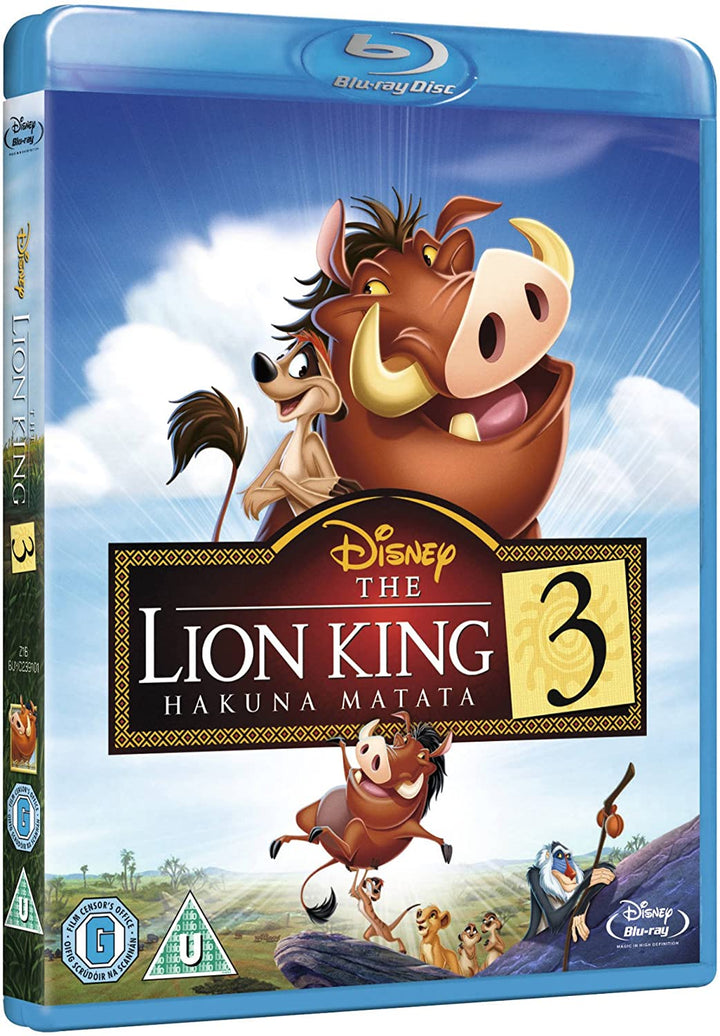 Der König der Löwen 3: Hakuna Matata [2017] [Region Free] [Blu-ray]